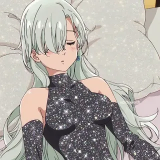 ✨ 5e0b91f9 Elizabeth Liones Seven Deadly Sins Anime, Charakter, Elizabeth, Elizabeth Liones, Seven Deadly Sins, Fantasy telegram sticker