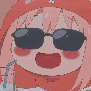 ✨ aa44492d Anya Forger Spy x Family Anime, Cartoon, Süß, Sonnenbrille, Anya, Spy x Family, Charakter telegram sticker