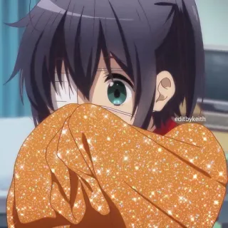 ✨ b66148ea editbykeith Anime, Funkeln, Bearbeiten, Porträt telegram sticker