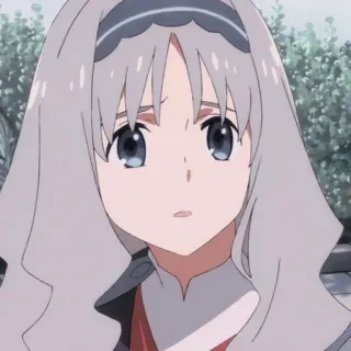 ✨ baa22491 Kokoro DARLING in the FRANXX Anime, Cartoon, Porträt, Animation, Charakter telegram sticker