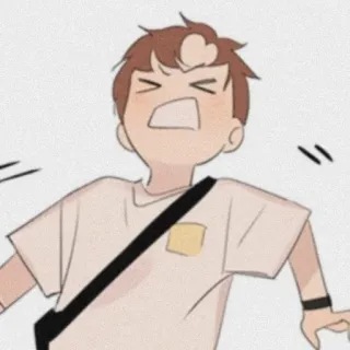 🎞 7325afdc アニメ, アニメ, 漫画, キャラクター, リアクション, 感情, アニメーション whatsapp sticker