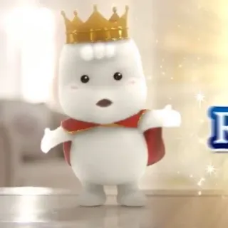 👶 83fcd9d7 การ์ตูน, ราชา, มงกุฎ, ตัวละคร, น่ารัก telegram sticker