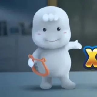 👶 a25c6a9c การ์ตูน, พิณ, ตัวละคร, น่ารัก, ภาพประกอบ telegram sticker