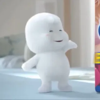 👶 b8fd7742 น่ารัก, สีขาว, การ์ตูน, เป็นมิตร, ตัวละคร, นุ่ม telegram sticker