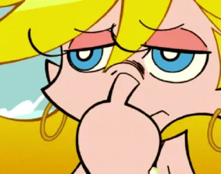 🤔 5970605f Anime, Jari tengah, Kartun, Menyinggung, Kasar telegram sticker