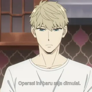 🚰 05609654 Operasi ini baru saja dimulai. 애니메이션, 스파이, 진지한, 작전 telegram sticker