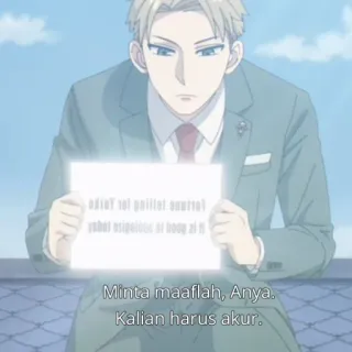 Loid forger @spyxfamilysticker telegram stickers