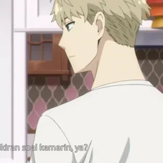 🚰 c86f3f78 kiran soal kemarin, ya? 애니메이션, 남자, 인물 사진, 일러스트 telegram sticker