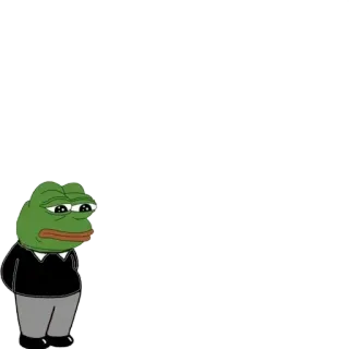 🇨🇰 5c30cd04 Pepe the Frog Pepe ếch xanh, Ếch, Meme, Meme trên mạng telegram sticker