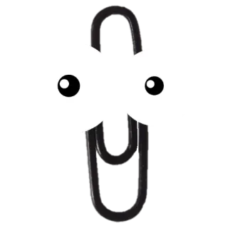 🥺 ae7206d0 Clip, Material de oficina, Dibujo animado, Ojos, Clip art, Papelería telegram sticker