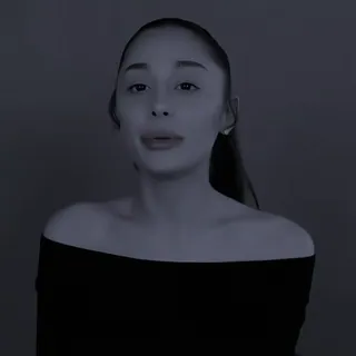 🤍 0a369f93 Ariana Grande popzangeres, beroemdheid, muzikant, artiest, portret, vrouw telegram sticker