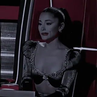 🤍 f53d4209 Ariana Grande The Voice Ariana Grande, Zangeres, Beroemdheid, Jury, The Voice telegram sticker