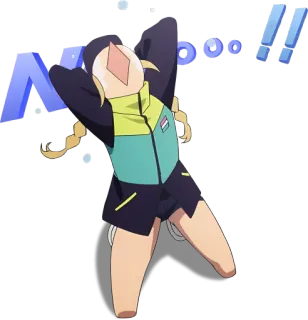 😭 e053e47a NOOOOO!! Аниме, Плачущий, Грустный, Эмоциональный, Персонаж, Манга whatsapp sticker