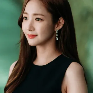 😊 1ea9b8ab Park Min-young Schauspielerin, Koreanisch, Promi, Porträt, Frau telegram sticker