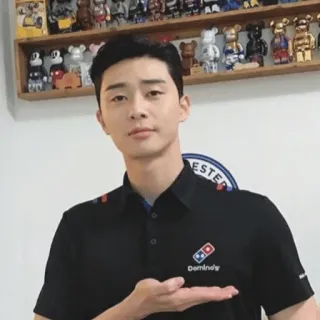 🤓 2c03689a Domino's Park Seo-joon, Domino's, Koreanischer Schauspieler, Promi telegram sticker