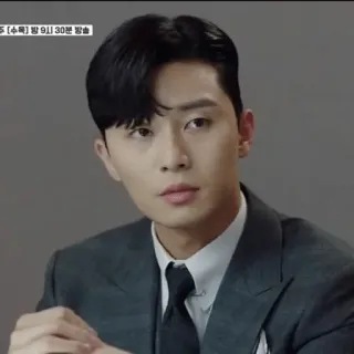 🤨 5cff8e6d 수목 밤9시 30분 방송 person, anzug, koreanisch, mann, fernseher, sendung telegram sticker