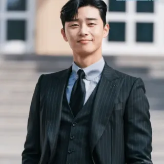 ☺️ d765bb13 mann, anzug, porträt, koreanisch, schauspieler, stil telegram sticker