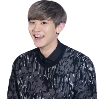 😆 5603651b pria, bahagia, potret, senyum telegram sticker