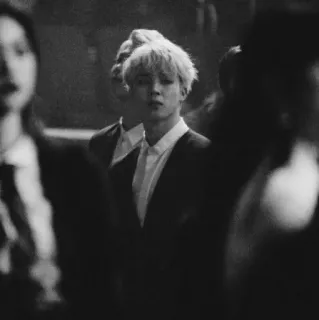 🌑 e8f4ff80 pessoa, retrato, homem, preto e branco, interior telegram sticker