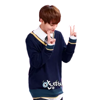 ✌️ 9b8f0701 안녕하세요 韩语, 问候, 你好, 亚洲, 男性, 青年 telegram sticker