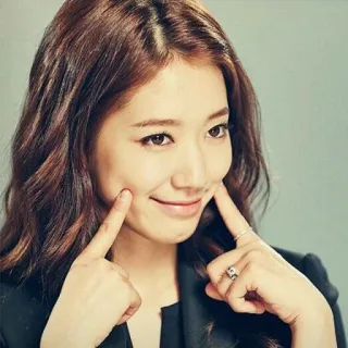 😊 0888f617 mulher, sorriso, covinhas, retrato, asiática whatsapp sticker