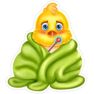 Пасхальный Цыплёночек telegram stickers