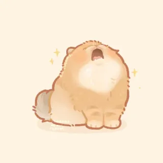 ✨ 64f5fcd0 犬, 子犬, かわいい, 動物, ペット, 漫画 telegram sticker
