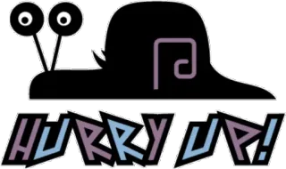 😁 e4bf2761 Hurry Up! 달팽이, 서두름, 만화, 동물, 귀여운 telegram sticker