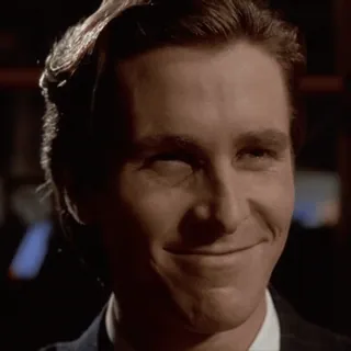 Patrick Bateman telegram stickers