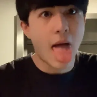 🌟 5ff50e72 Person, Zunge, Ausdruck, Gesicht, Porträt telegram sticker