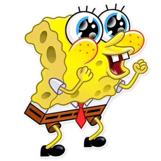 😲 5d46e413 SpongeBob SquarePants Spongebob, Cartoon, Nickelodeon, Schwammkopf, Sticker whatsapp sticker