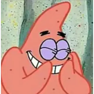 😂 1b1bd74e Patrick Star Spongebob Squarepants Patrick Star, Spongebob, cartoon, animated, nickelodeon, character telegram sticker