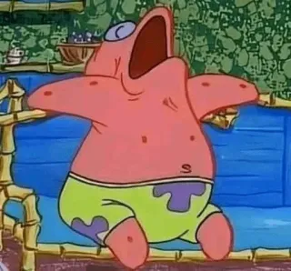 Patrick Gatau apa whatsapp stickers