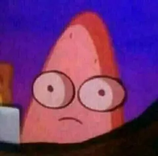 🤐 5921072b Patrick Star SpongeBob SquarePants Patrick Star, Spongebob, cartoon, nickelodeon, funny, meme telegram sticker