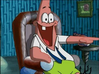 🤣 7687048e Patrick Star Spongebob Squarepants Patrick Star, Spongebob Squarepants, cartoon, funny, animated telegram sticker