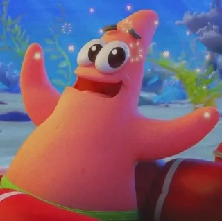 🕸 c29e0b9a Patrick Star SpongeBob SquarePants patrick, star, spongebob, cartoon, pink, sea telegram sticker