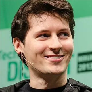 ✈️ 16c0fa29 Pavel Durov người, đàn ông, người sáng lập, telegram telegram sticker