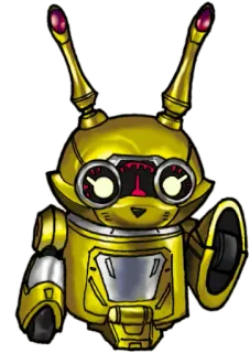 🚁 16338888 漫画, ロボット, 黄色, ゴールド, デジタルアート, キャラクター telegram sticker