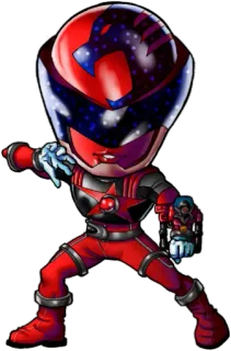 🦁 39add230 漫画, 赤, スーパーヒーロー, 格闘家, 星 telegram sticker