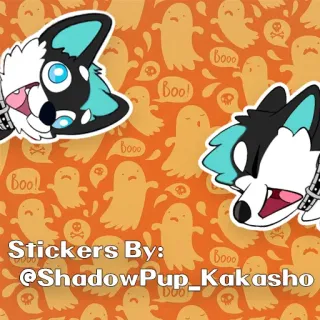 📝 a6c6b2f1 Stickers By:
@ShadowPup_Kakasho dog, cartoon, sticker, halloween, ghosts, booo telegram sticker