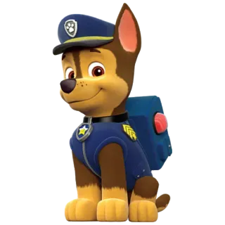 Paw Patrol telegram stickers