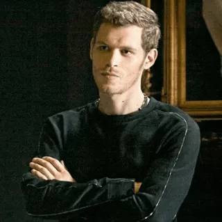 🖇 129779eb Klaus Mikaelson The Vampire Diaries wampir, Klaus Mikaelson, The Originals, nadprzyrodzone, serial telegram sticker