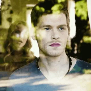 🔥 661da73c Klaus Mikaelson The Vampire Diaries serial TV, wampir, dramat, nadprzyrodzone telegram sticker