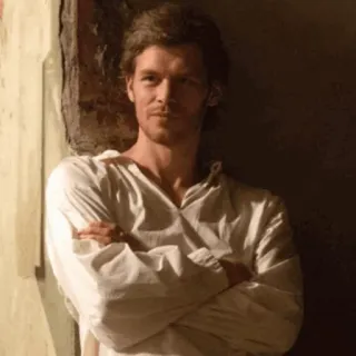 🔥 bedab464 Klaus Mikaelson The Originals mężczyzna, portret, the originals, klaus mikaelson telegram sticker