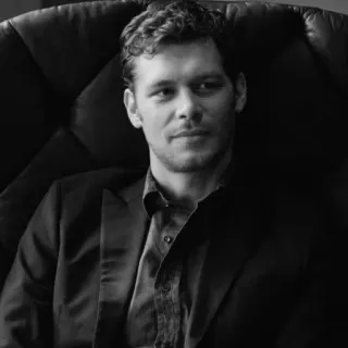🖇 fde53f07 Klaus Mikaelson The Vampire Diaries mężczyzna, portret, joseph morgan, serial tv, wampir, the originals telegram sticker