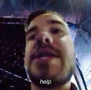 🌸 da3e58a8 help Meme, Pomoc, Osoba, Śmieszne whatsapp sticker