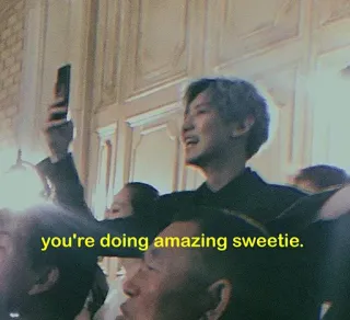 😘 e085f391 you're doing amazing sweetie. Kompliment, Ermutigung, Motivation, Schatz, Fantastisch telegram sticker