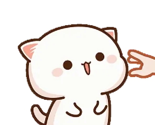 ☺️ 4402cdd1 кот, милый, мультфильм, животное telegram sticker