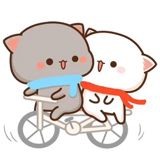 Peach Goma Cats @PeachLovesGoma telegram stickers