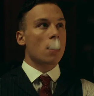 💨 fa614fda man, smoking, smoke, portrait, face whatsapp sticker